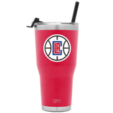 NBA Cruiser Tumbler with Flip Lid and Straw
