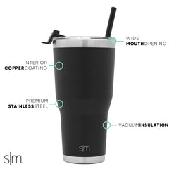 NHLÂ® Cruiser Insulated Tumbler with Flip Lid and Straw - 30oz